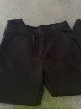 Men's Black Drawstring Jogger Pants